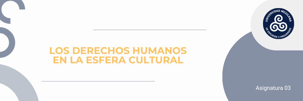 LOS DERECHOS HUMANOS EN LA ESFERA CULTURAL