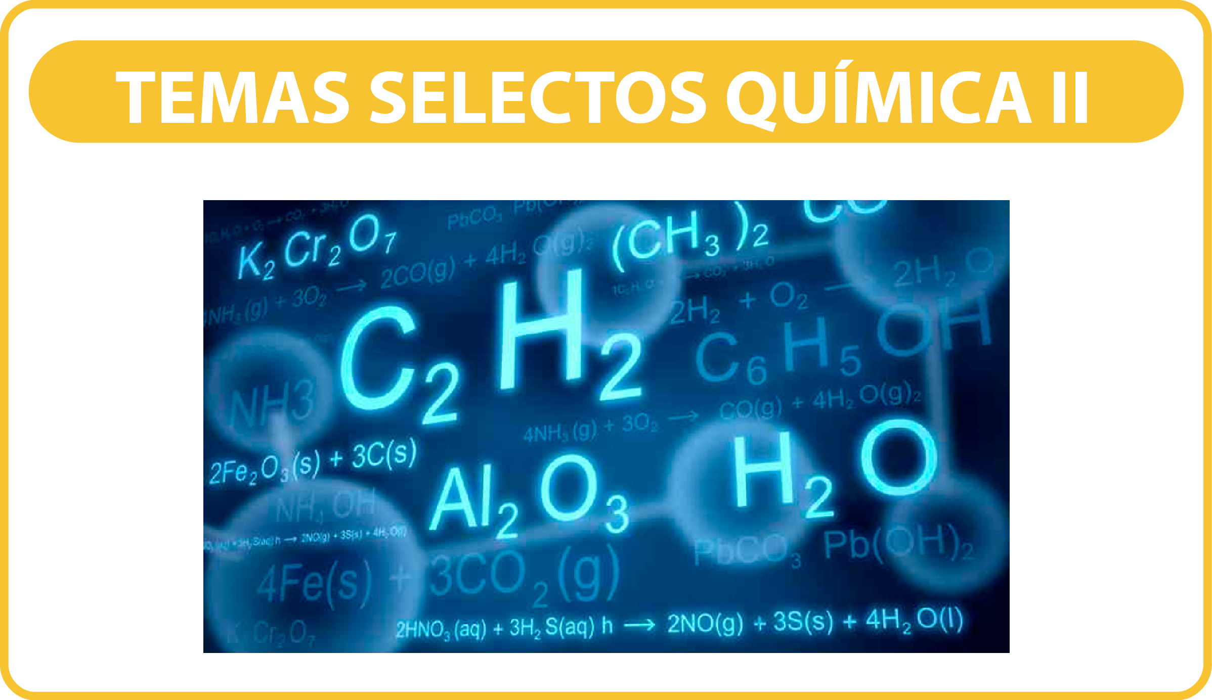 TEMAS SELECTOS QUÍMICA II